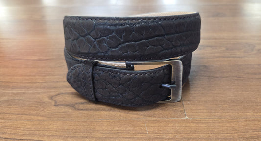 HONDO - BROWN BULLHIDE LEATHER BELT - B1020