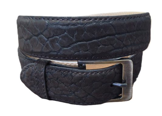 HONDO - BROWN BULLHIDE LEATHER BELT - B1020