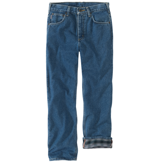 CAHARTT - RELAXED FIT STRAIGHT LEG FLANNEL LINED - B172