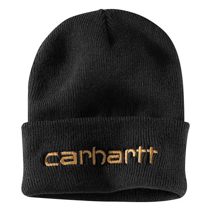 CARHARTT - KNIT INSULATED LOGO GRAPHIC CUFFED BEANIE - 104068-001