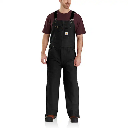 CARHARTT - LOOSE FIT WASHED DUCK INSULATED BIB OVERALL - 104031