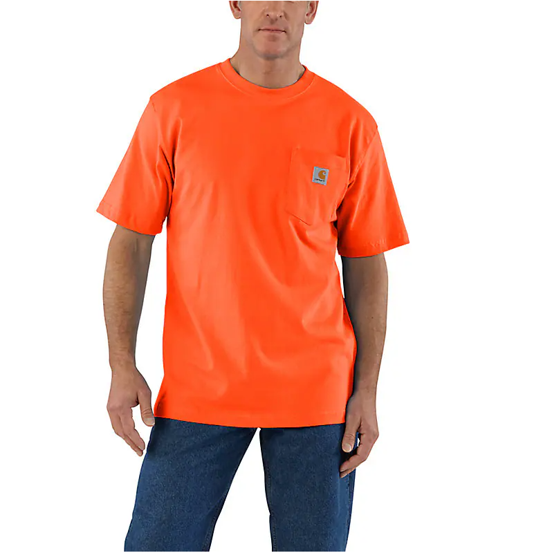 CARHARTT - LOOSE FIT HEAVYWEIGHT SHORT SLEEVE POCKET T-SHIRT - K87