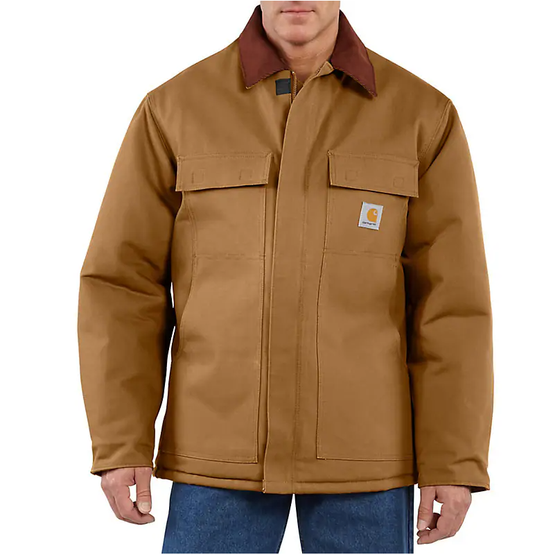 CARHARTT - C003 LOOSE FIT FIRM DUCK INSULATED TRADITIONAL COAT - 106674