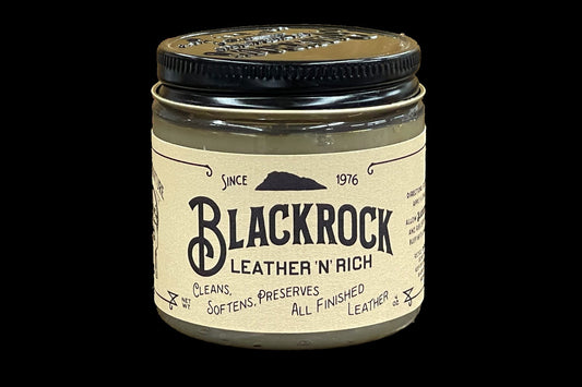 MONTANA LEATHER - BLACK ROCK LEATHER N' RICH