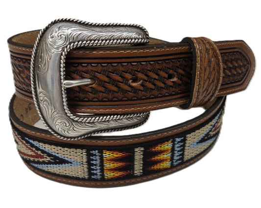 JUSTIN - BRYCE LEATHER BELT