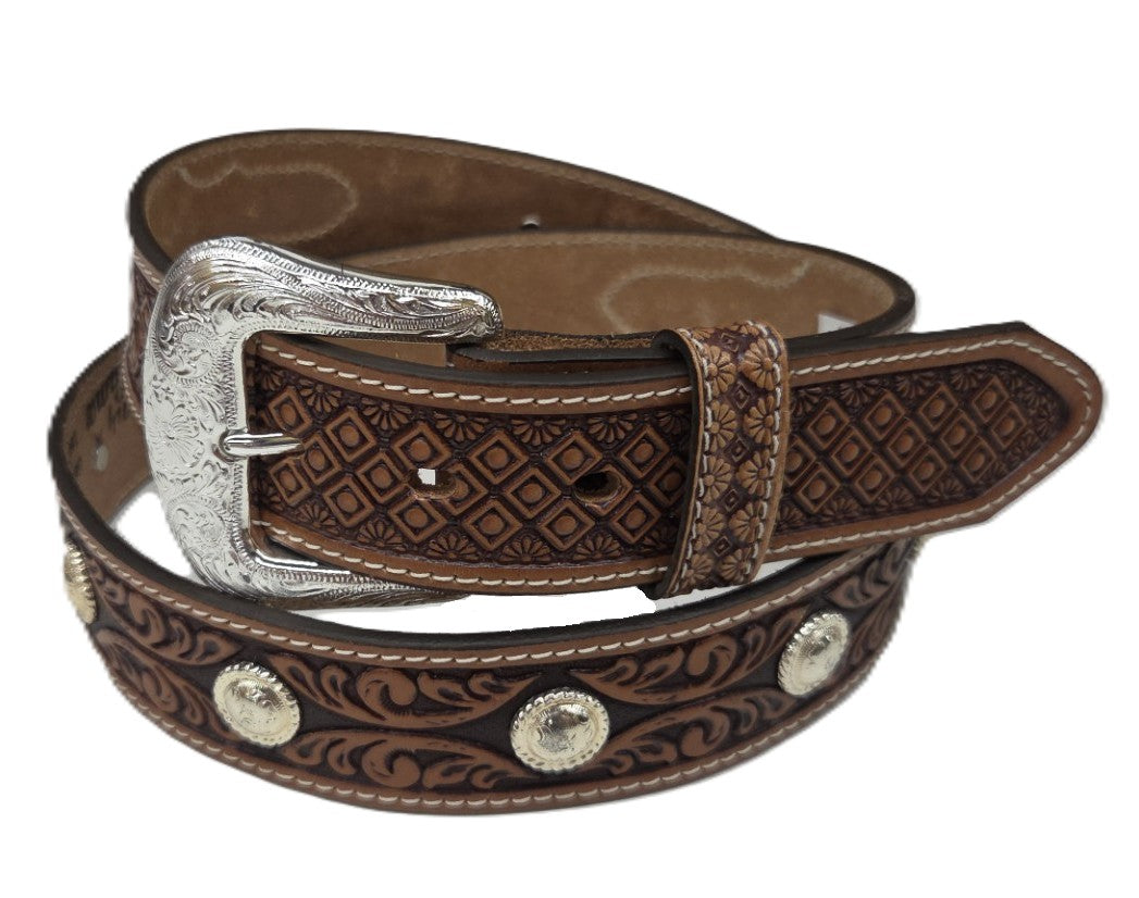 TONY LAMA - SLVR VALL WESTERN BELT