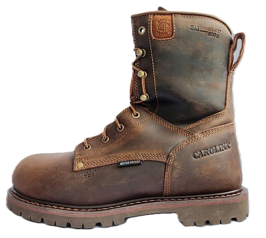 CAROLINA - 8" 800G GRIZZLY WORK BOOT (COMPOSITE TOE) - CA9528