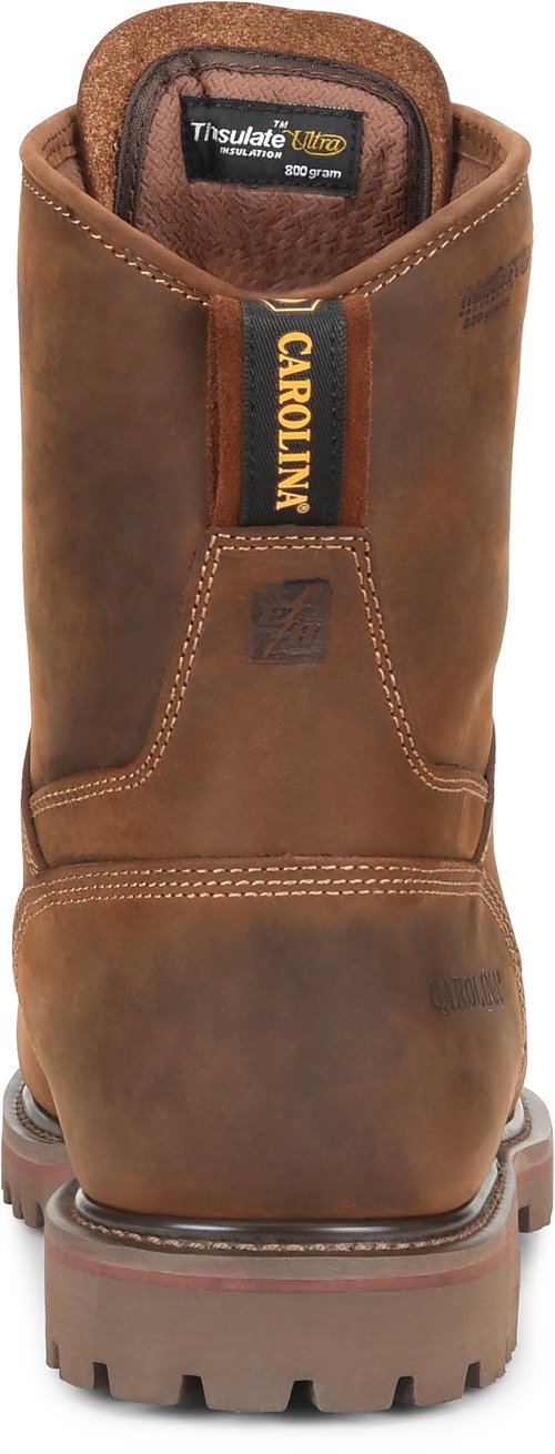 CAROLINA - 8" 800G GRIZZLY WORK BOOT (COMPOSITE TOE)