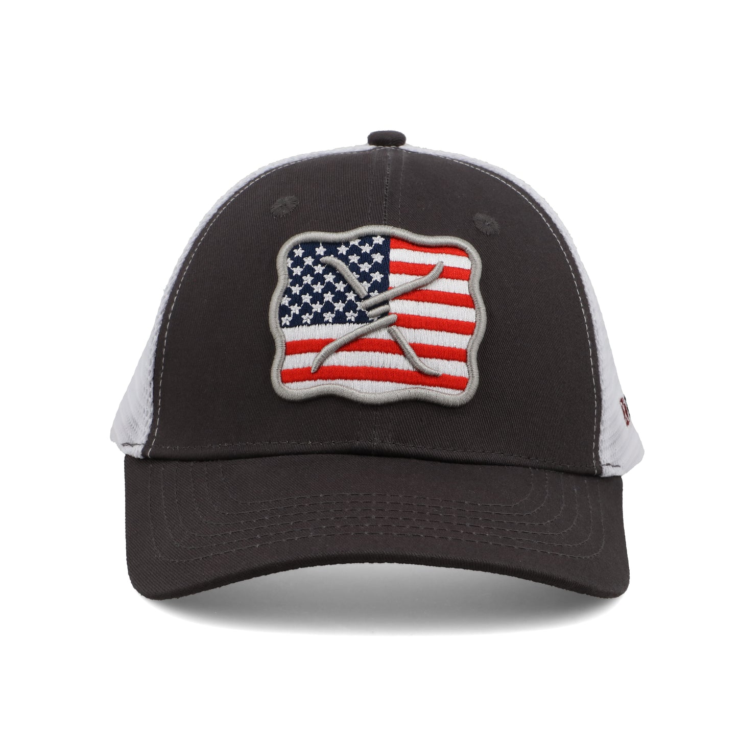 TWISTED X - TWISTED X BALLCAP USA FLAG BARBED WIRE