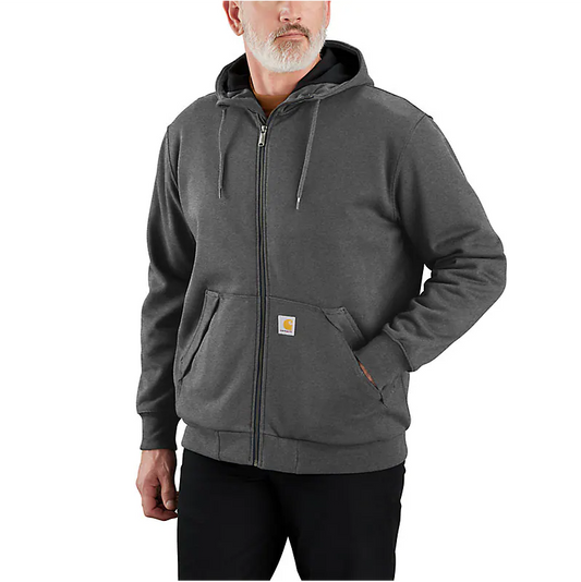 CARHARTT - RAIN DEFENDER LOOSE FIT MIDWEIGHT THERMAL-LINED FULL-ZIP SWEATSHIRT - 104078