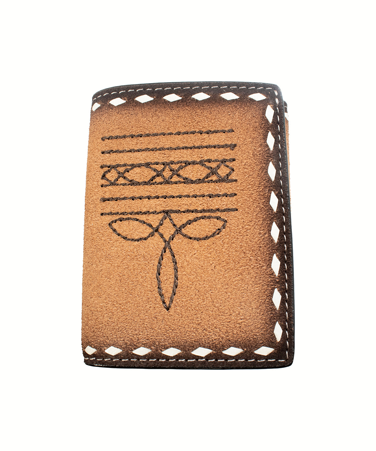 M&F - 3D TRIFOLD WALLET BOOT STITCH