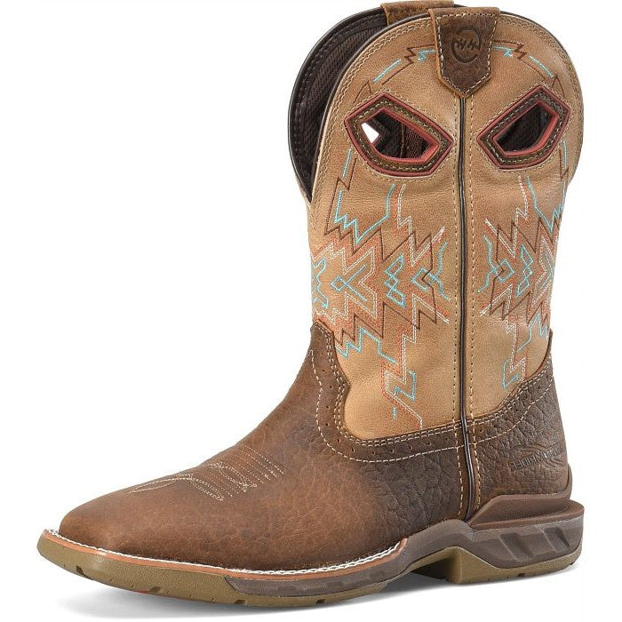 DOUBLE H - 11" MENS PHANTOM RIDER WIDE SQUARE TOE ROPER - CLEM - DH5361