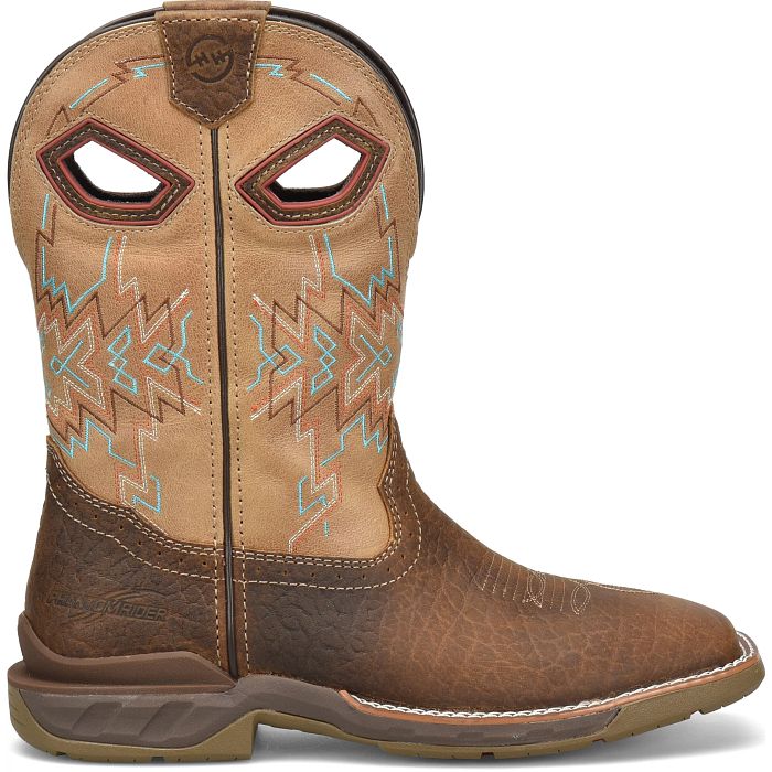 DOUBLE H - 11" MENS PHANTOM RIDER WIDE SQUARE TOE ROPER - CLEM - DH5361