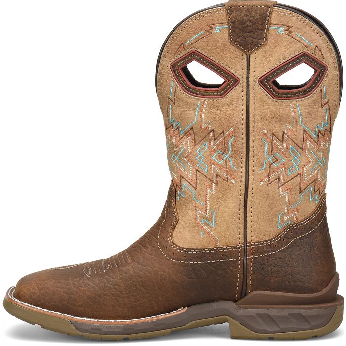 DOUBLE H - 11" MENS PHANTOM RIDER WIDE SQUARE TOE ROPER - CLEM - DH5361