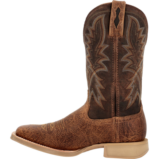 DURANGO - 12" REBEL PRO LITE RUSTIC TAN & TOBACCO WESTERN BOOT - DDB0357