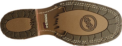 DOUBLE H - 12" MENS DOMESTIC WIDE SQUARE TOE ROPER - HARSHAW - DH4645