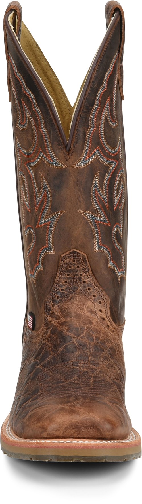 DOUBLE H - 12" MENS DOMESTIC WIDE SQUARE TOE ROPER - HARSHAW - DH4645