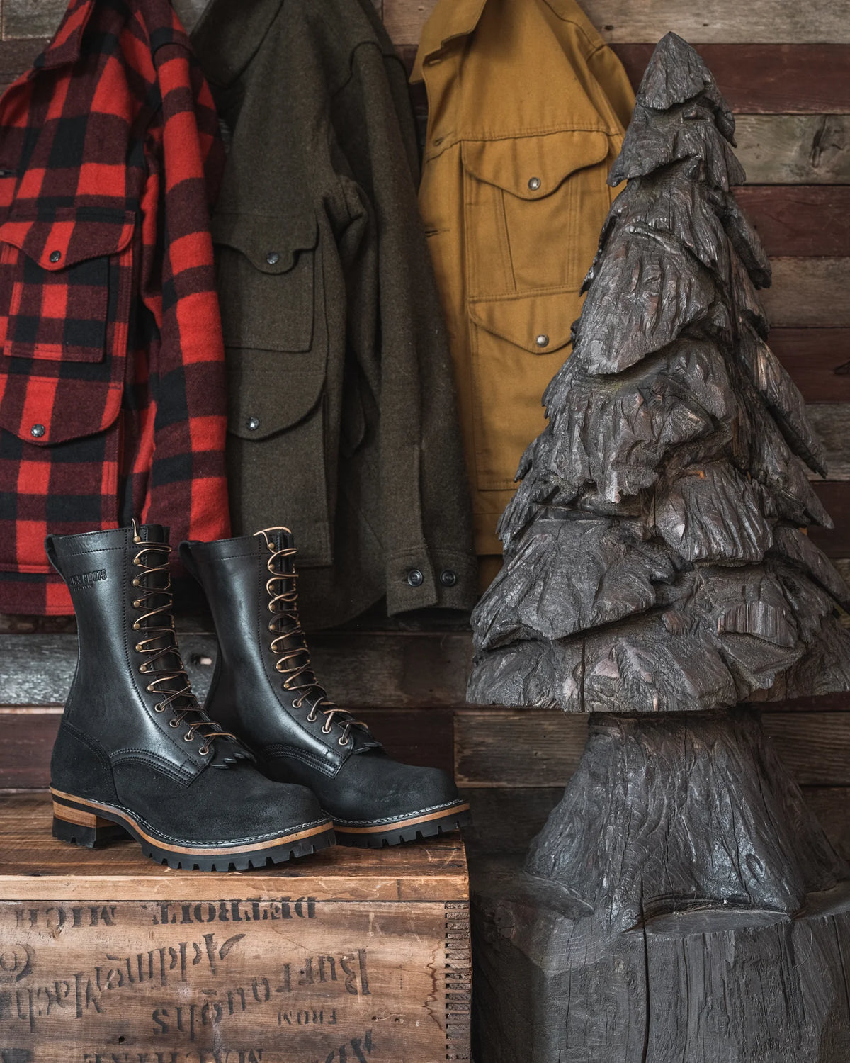 DREW'S BOOTS - 10" LOGGER