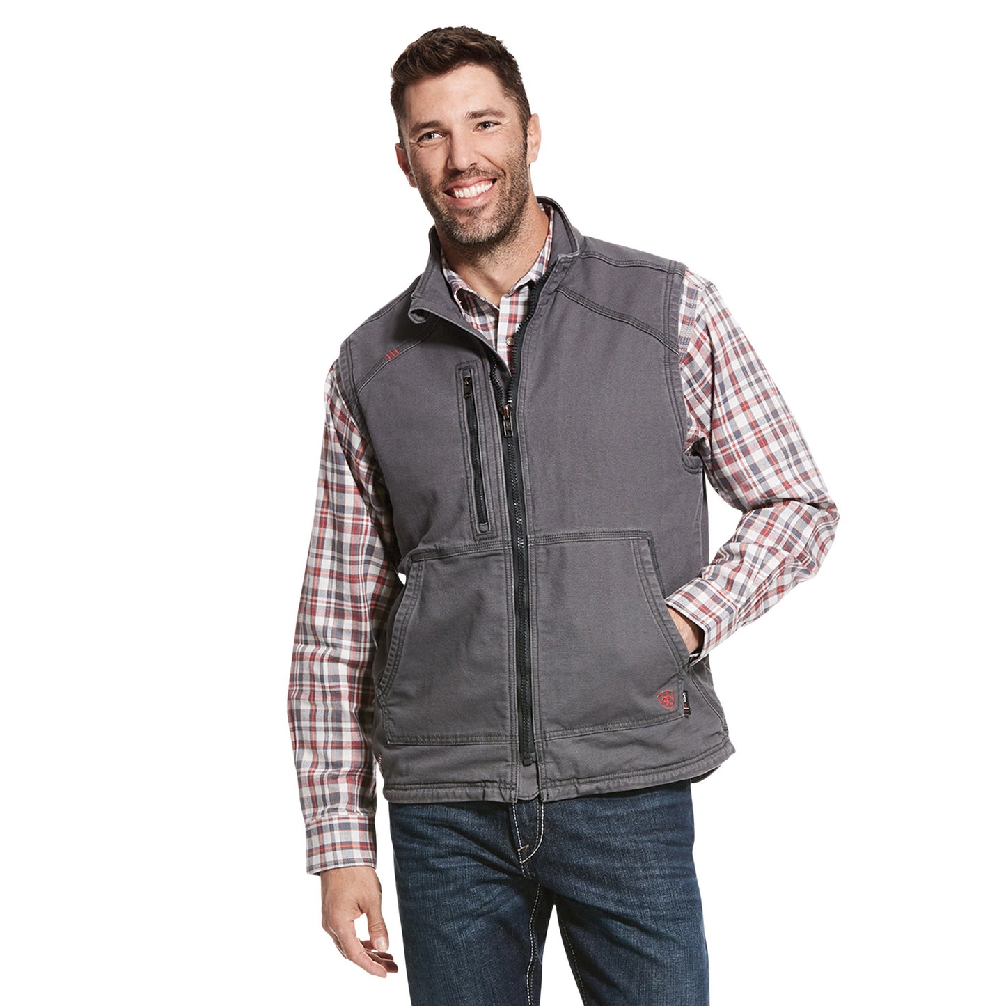 ARIAT FR - FR DURALIGHT STRETCH CANVAS VEST - 10027868