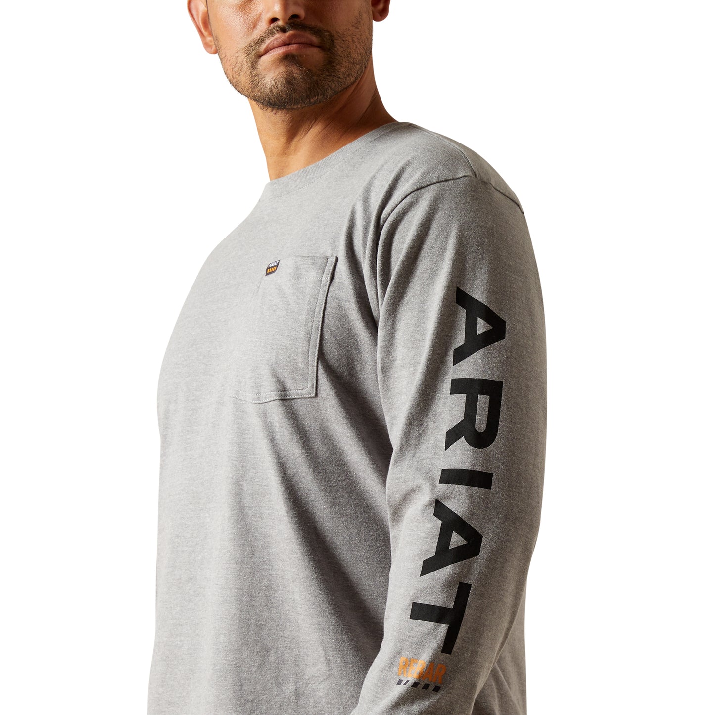 ARIAT - REBAR COTTON STRONG STANDARD LOGO POCKET T-SHIRT - 10062754