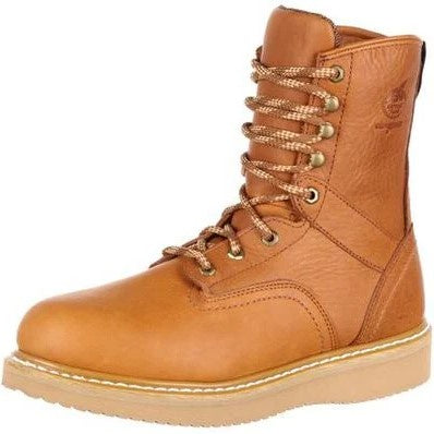 GEORGIA - 8" GEORGIA BOOT WEDGE WORK BOOT (STEEL TOE) - G8342
