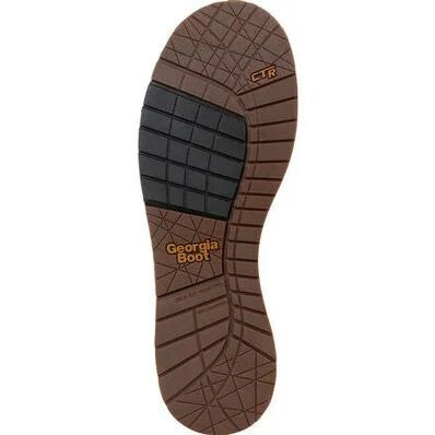 GEORGIA - 6 GEORGIA BOOT AMP LT WEDGE WORK BOOT - WATERPROOF (STEEL TOE)