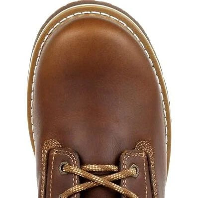 GEORGIA - 6 GEORGIA BOOT AMP LT WEDGE WORK BOOT - WATERPROOF (STEEL TOE)