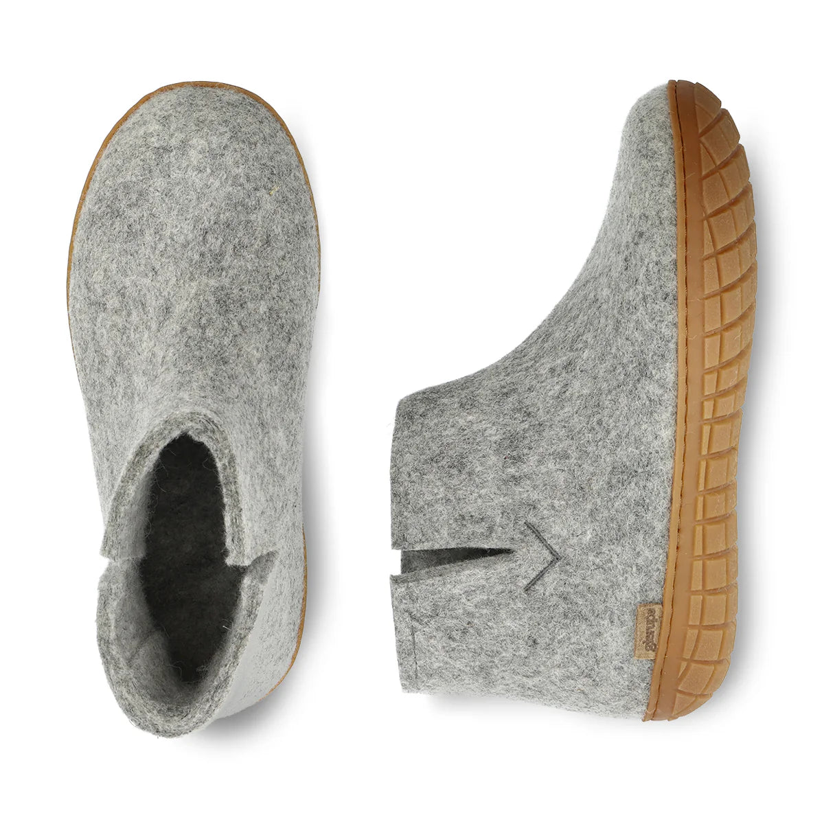 GLERUPS - BOOT WITH NATURAL RUBBER SOLE - GR01-00