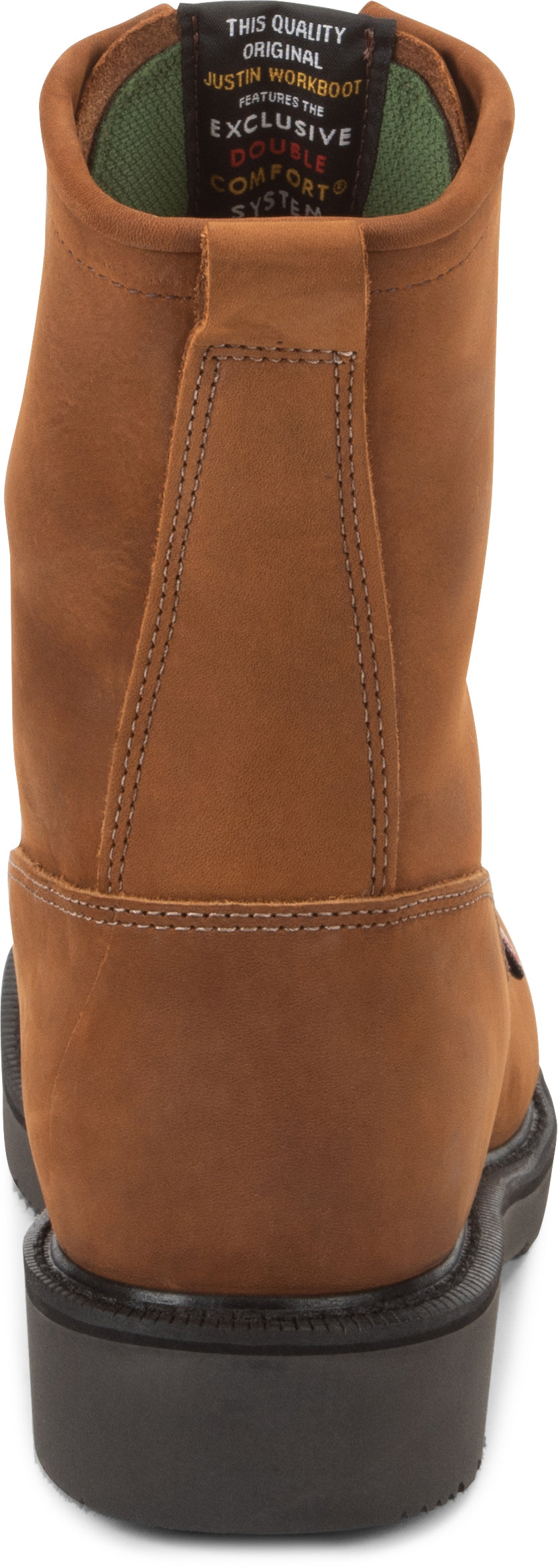 JUSTIN - 8" CONDUCTOR BROWN (STEEL TOE) - 764
