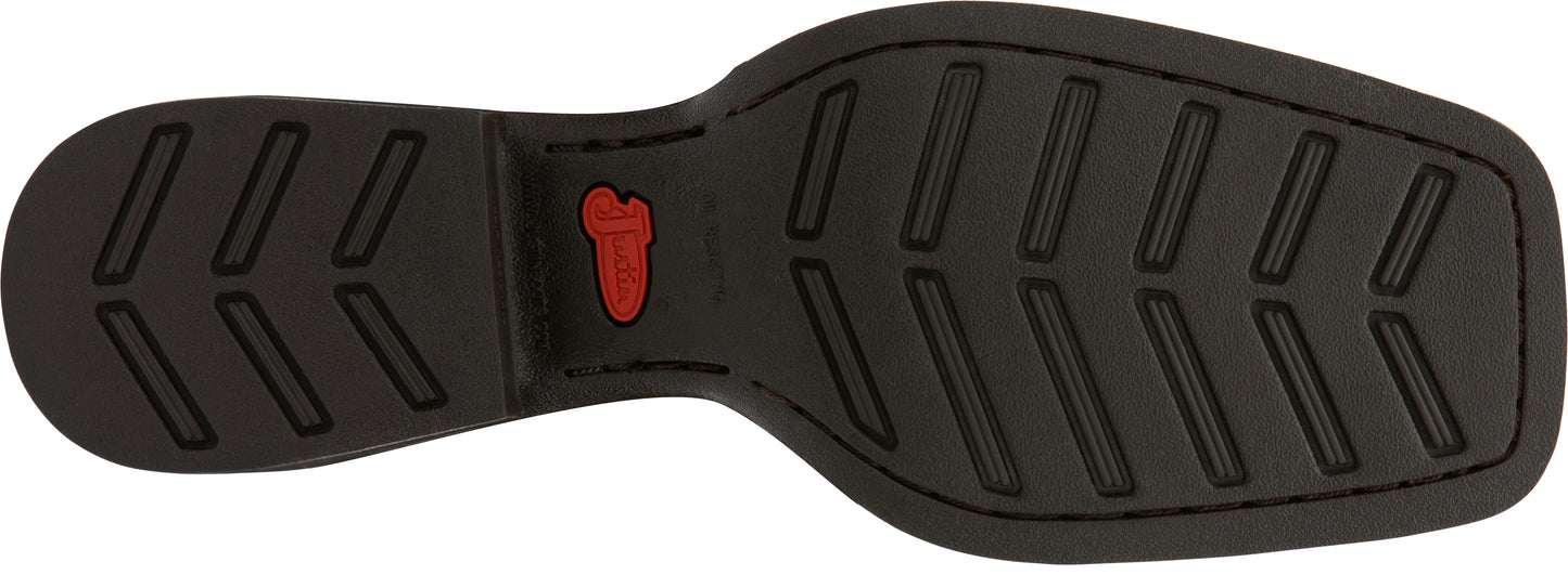 JUSTIN - 11" CHET WESTERN BOOT - 7222