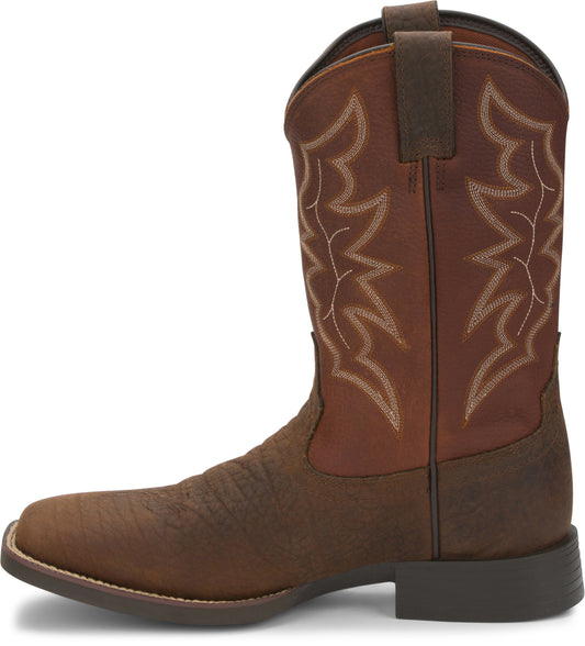 JUSTIN - 11" CHET WESTERN BOOT - 7222