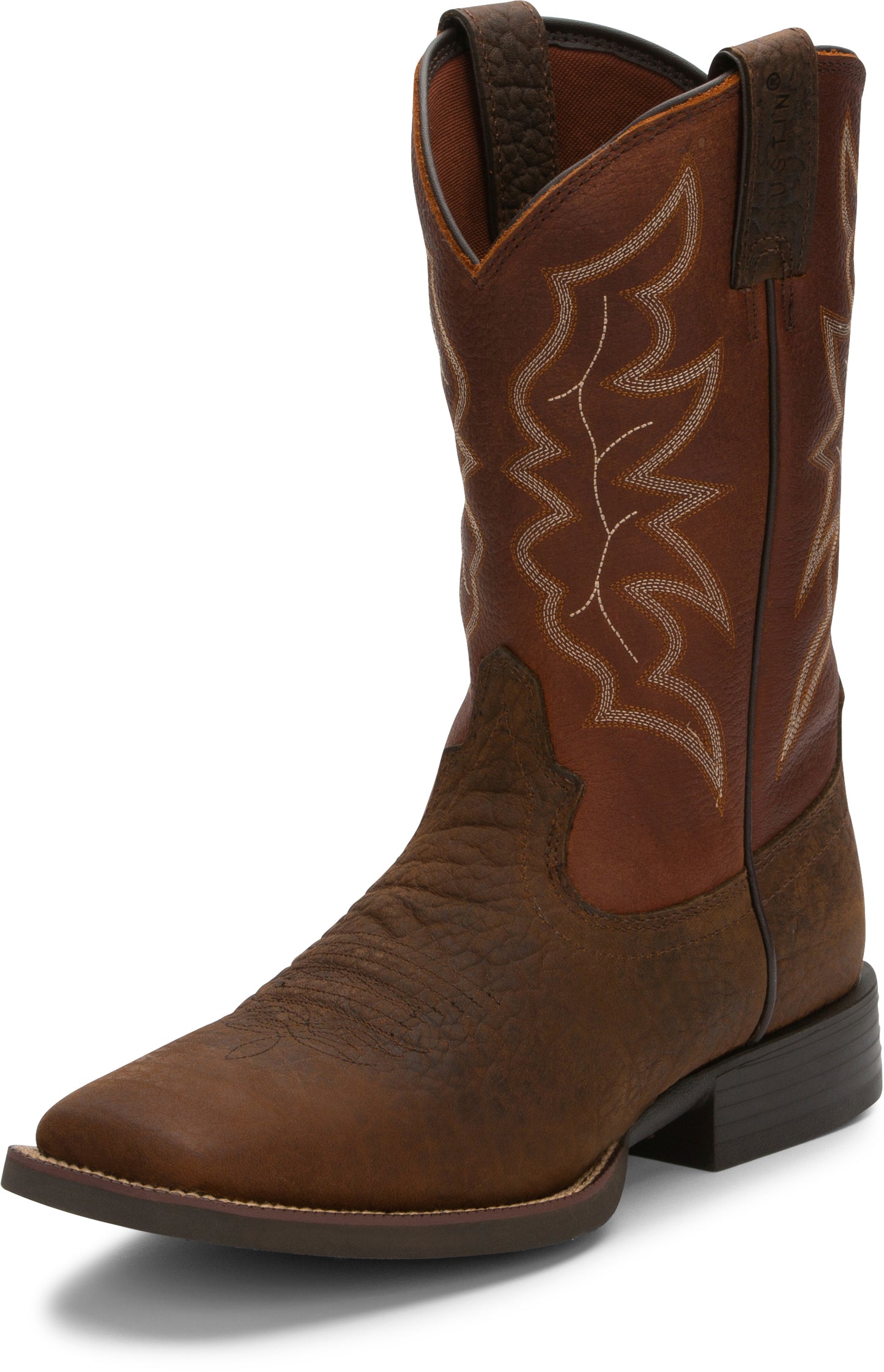 JUSTIN - 11" CHET WESTERN BOOT - 7222