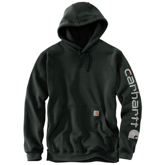 CARHARTT - LOOSE FIT MIDWEIGHT LOGO SLEEVE GRAPHIC SWEATSHIRT - K288