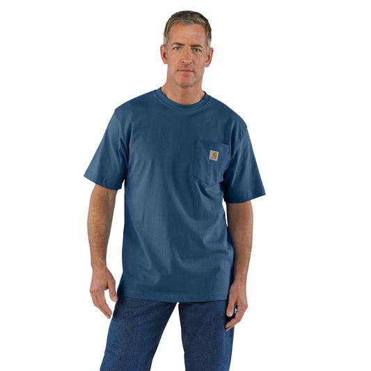CARHARTT - LOOSE FIT HEAVYWEIGHT SHORT-SLEEVE POCKET T-SHIRT - K87