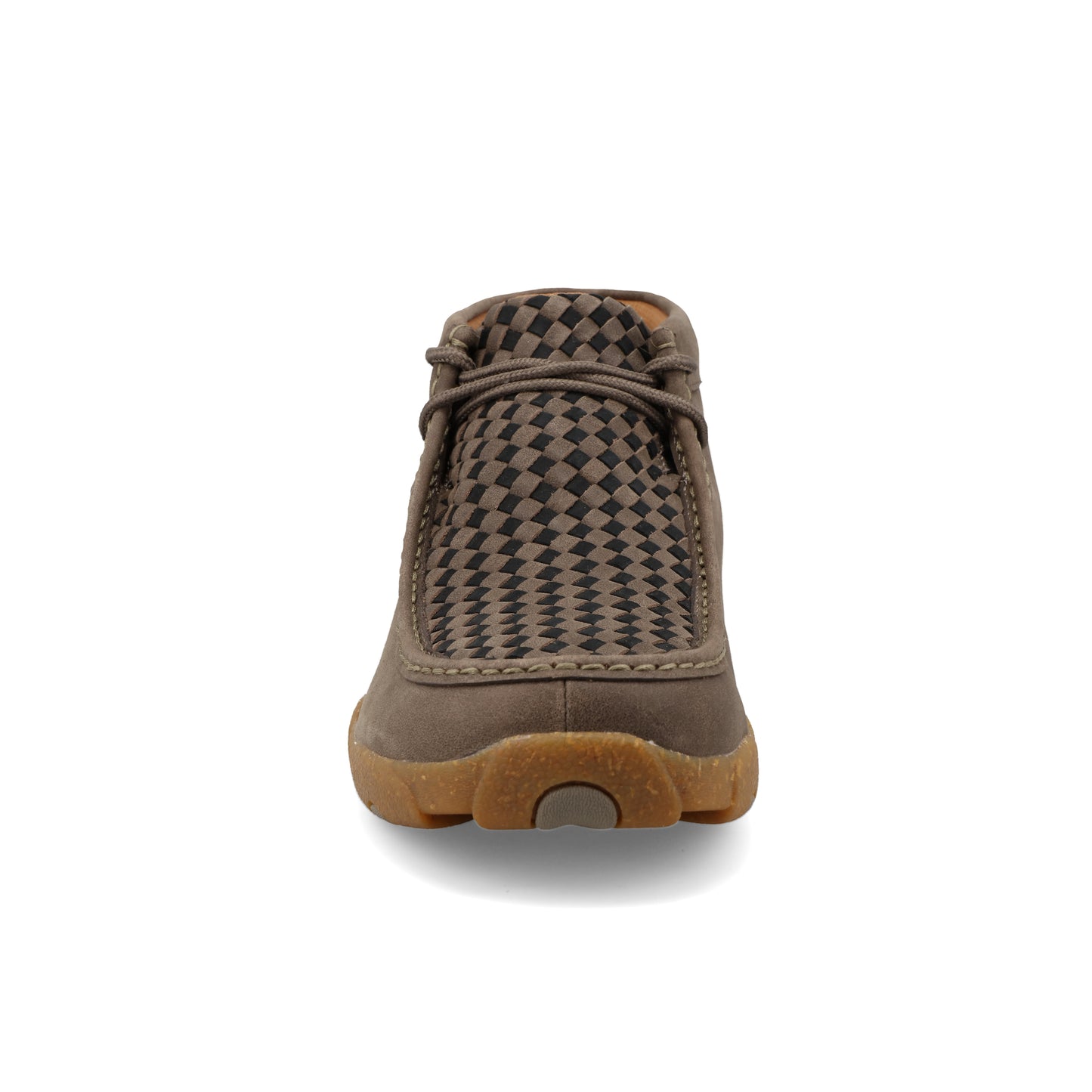 TWISTED X - CHUKKA DRIVING MOC - TAUPE GREY & BLACK - MDM0097