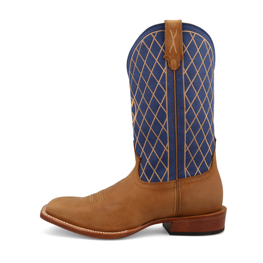 TWISTED X - 12" HOOEY BOOT - INCA GOLD & TWILIGHT BLUE - MHY0036