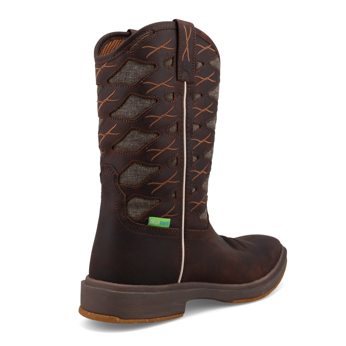 TWISTED X - 11" ULTRALITE X BOOT - DARK CHOCOLATE & ECO DUST - MUL0001