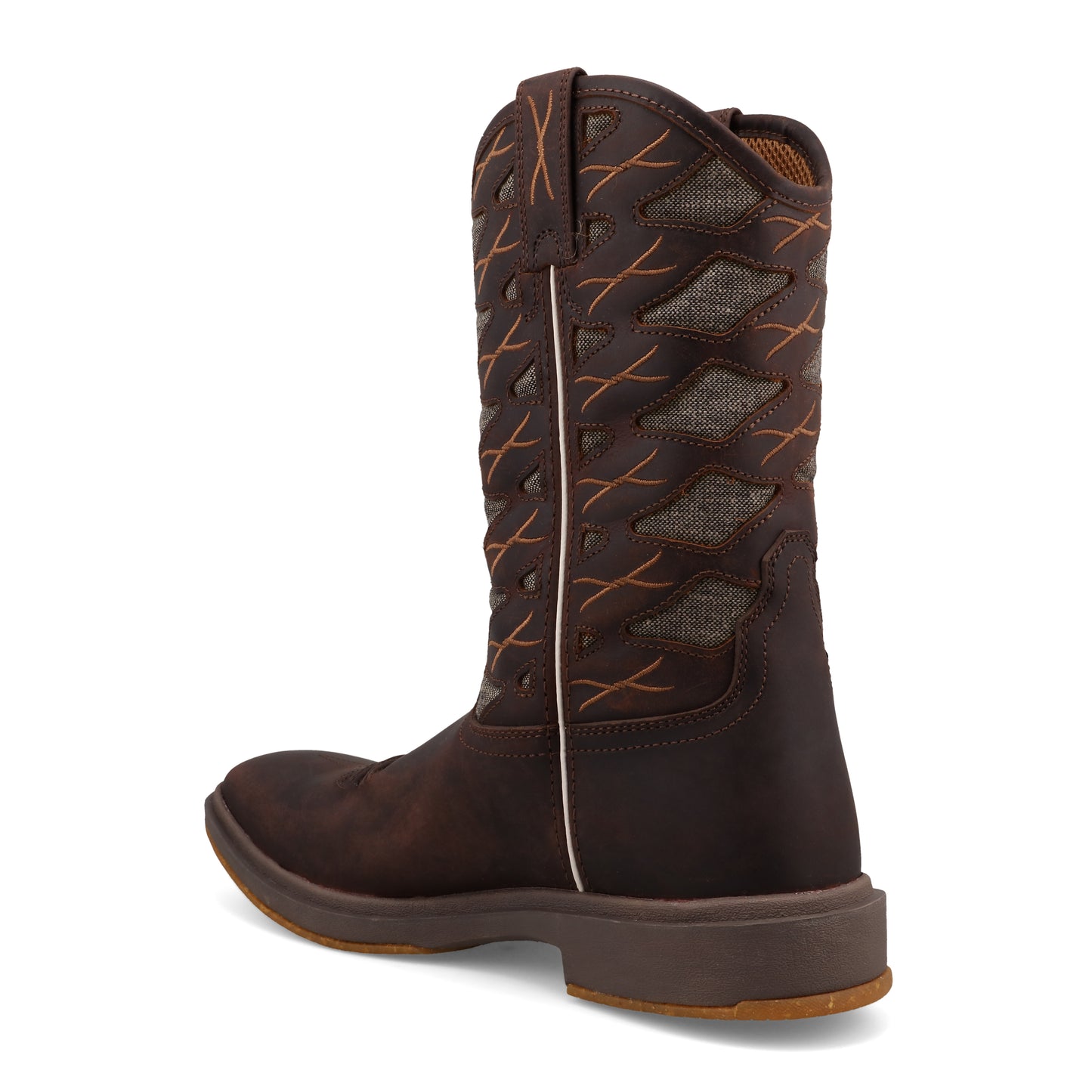 TWISTED X - 11" ULTRALITE X BOOT - DARK CHOCOLATE & ECO DUST