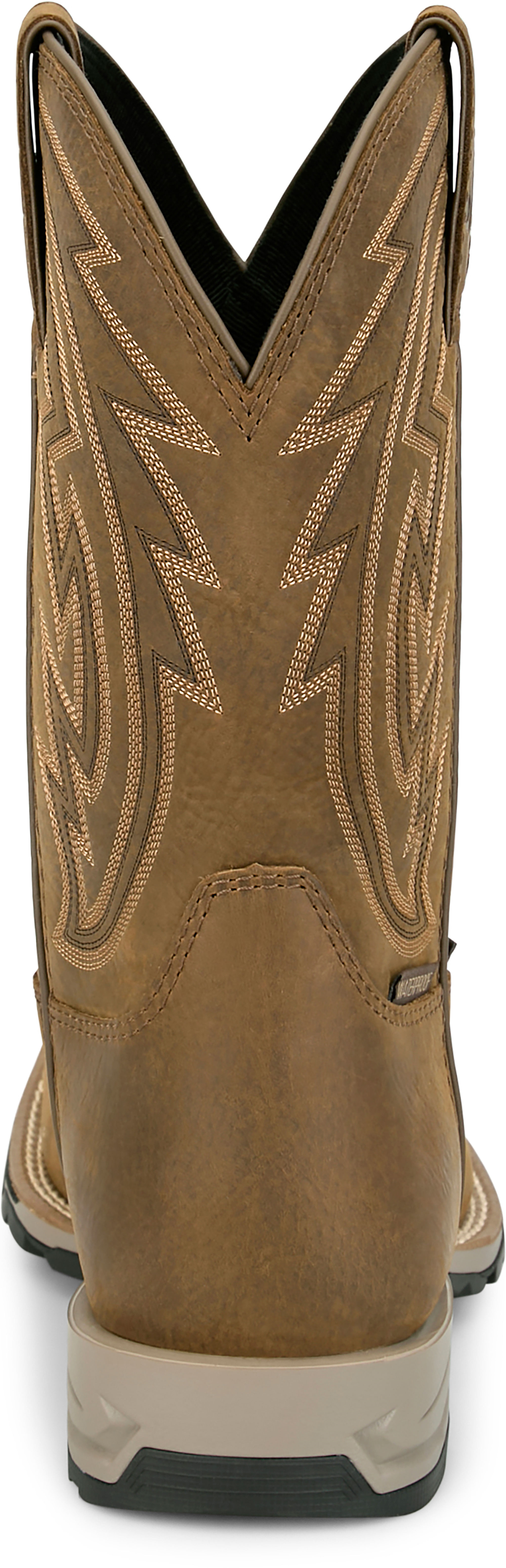 JUSTIN - 11" LYTLE WORK BOOT - WATERPROOF (STEEL TOE)