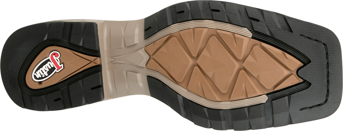 JUSTIN - 11" LYTLE WORK BOOT - WATERPROOF (STEEL TOE)