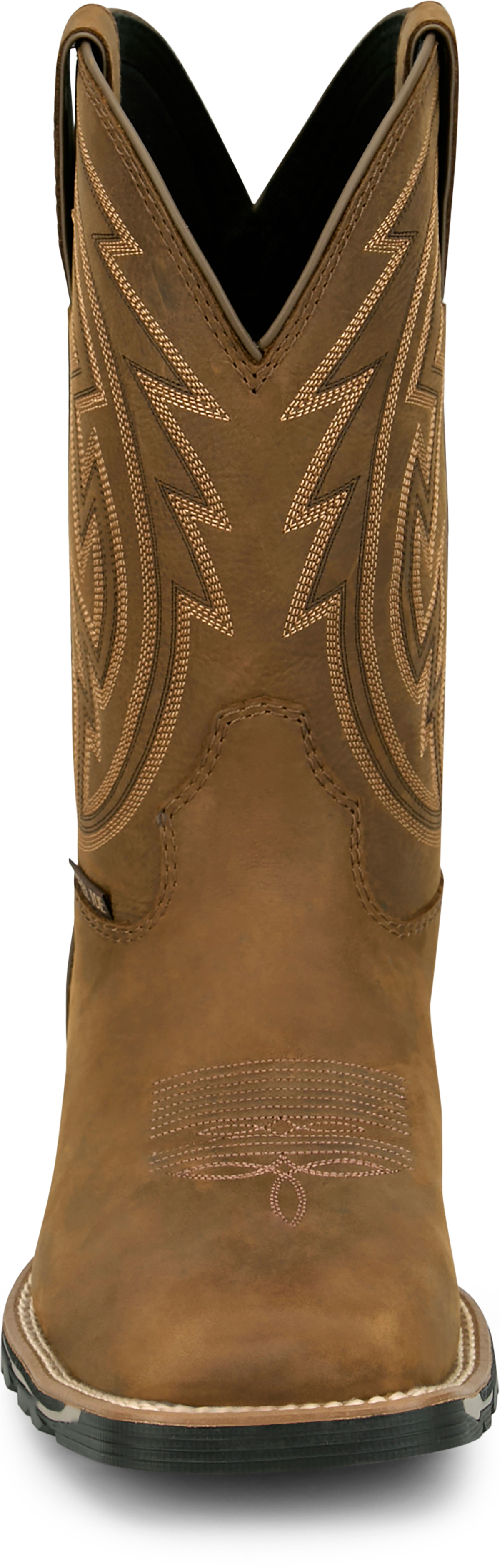 JUSTIN - 11" LYTLE WORK BOOT - WATERPROOF (STEEL TOE)