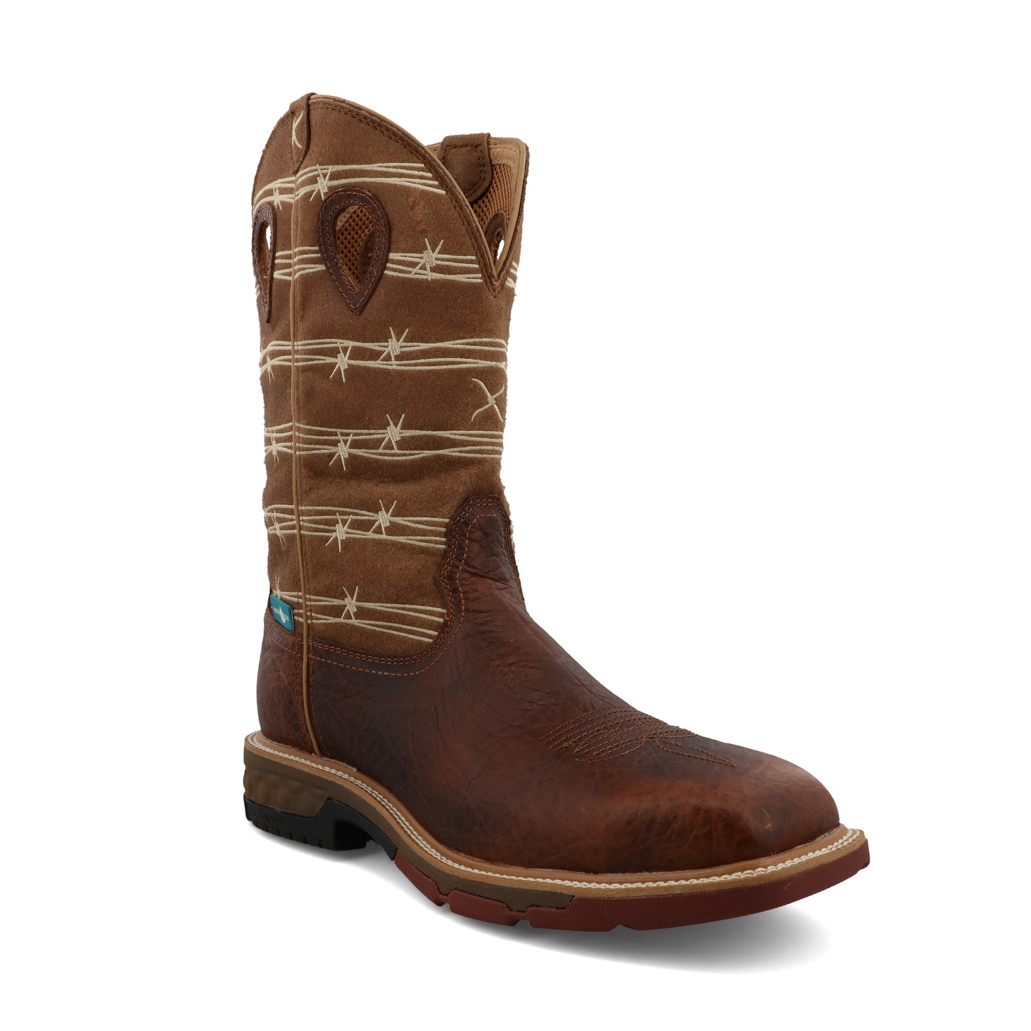 TWISTED X - 12" WESTERN WORK BOOT (SAFETY TOE)