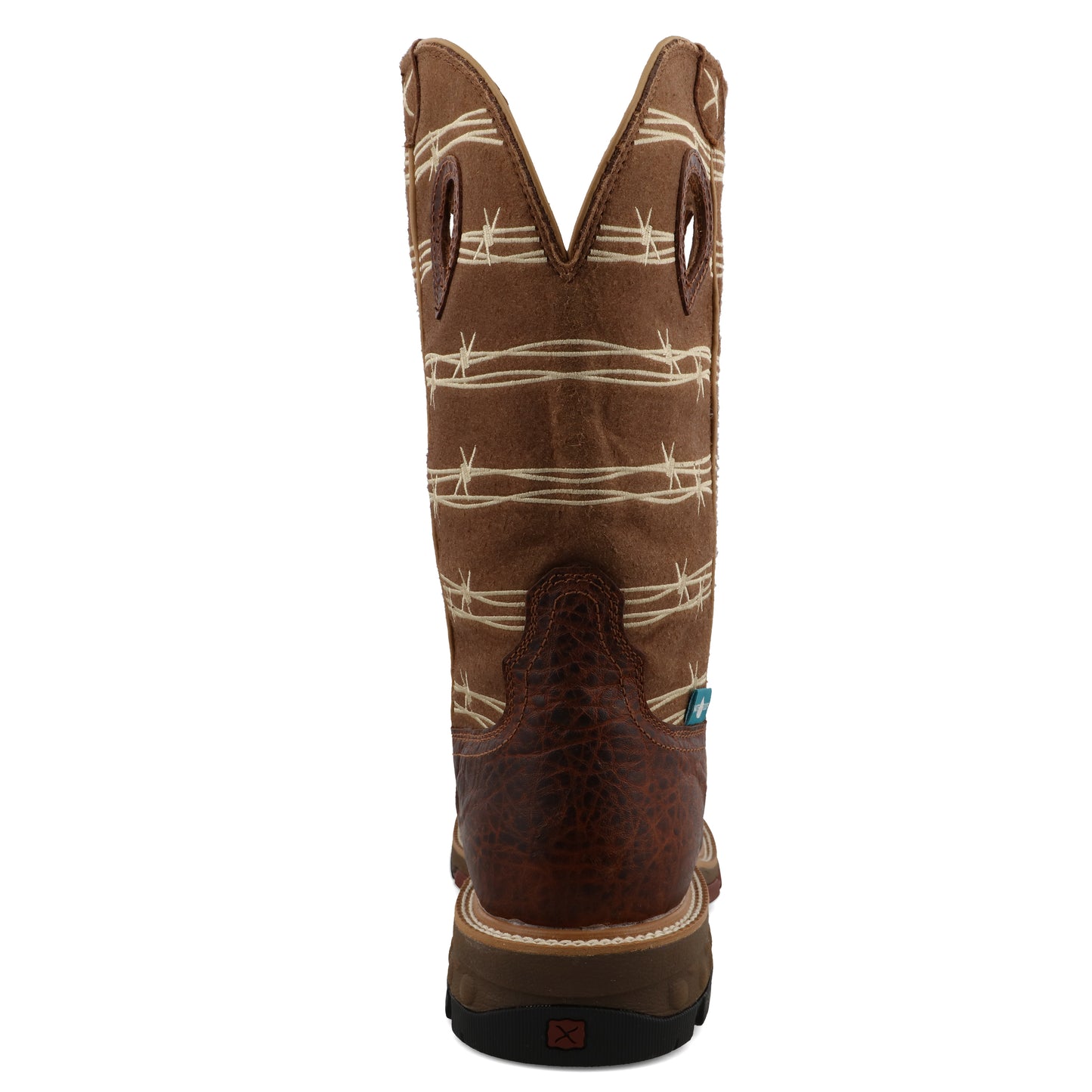 TWISTED X - 12" WESTERN WORK BOOT (SAFETY TOE)