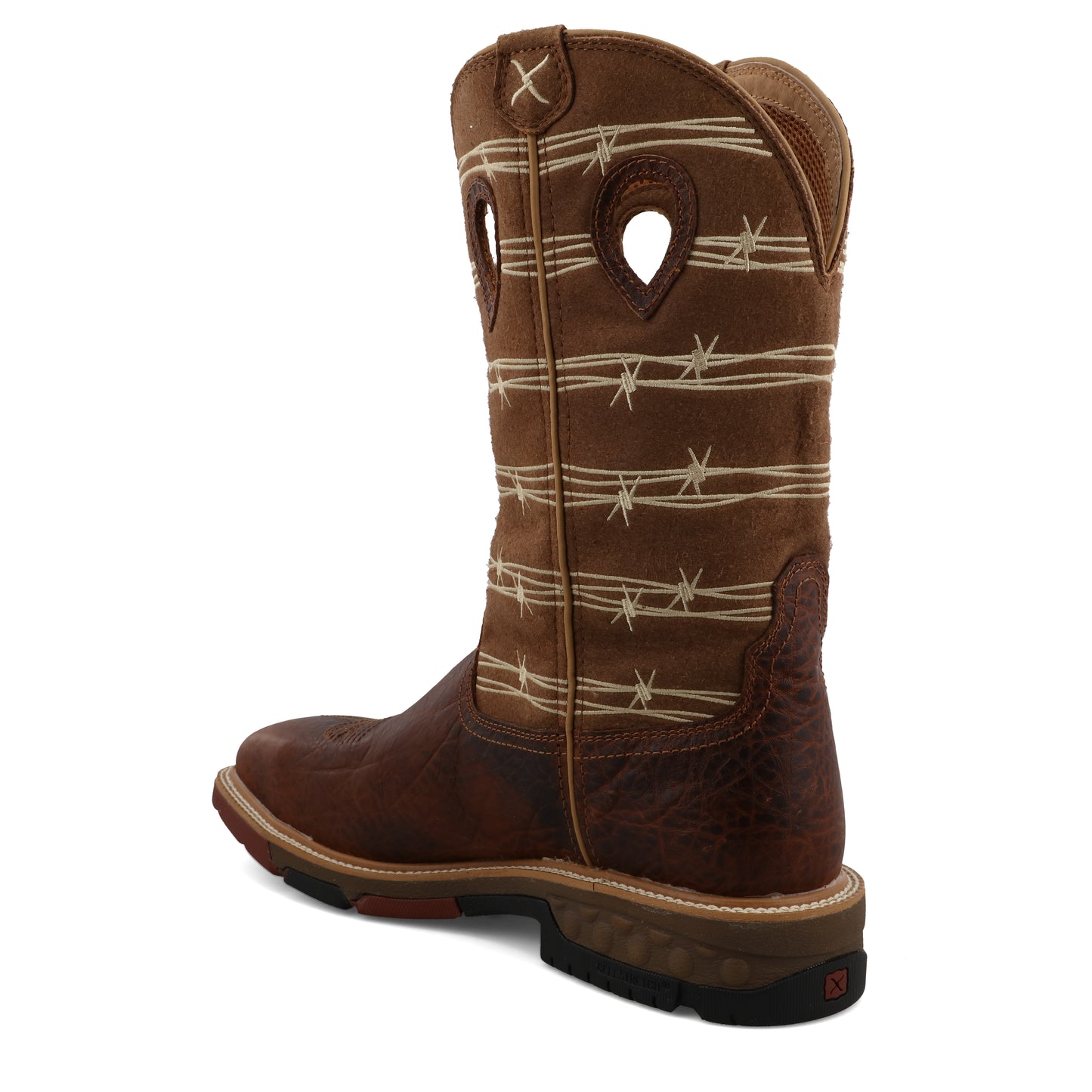 TWISTED X - 12" WESTERN WORK BOOT (SAFETY TOE)