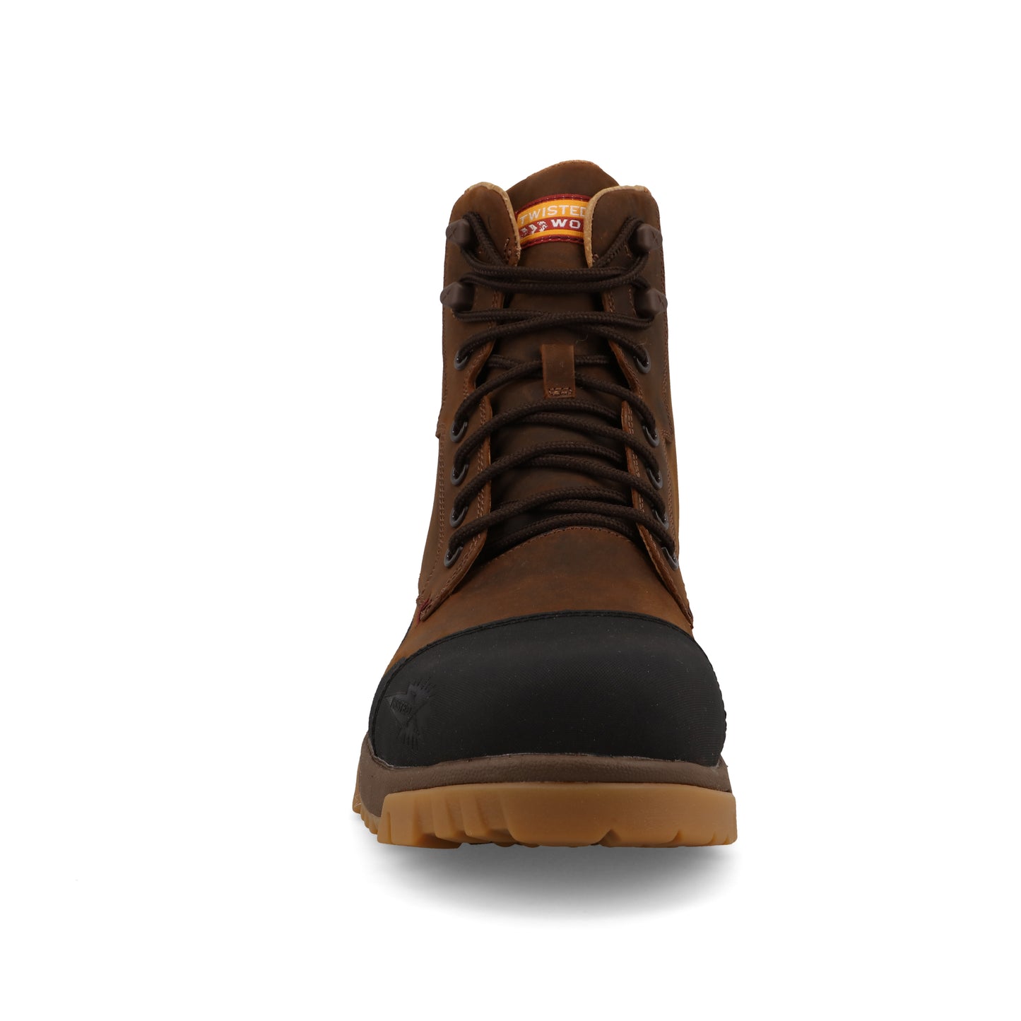 TWISTED X - 6" WORK BOOT - TOFFEE & BLACK (NANO TOE) - MXCN004