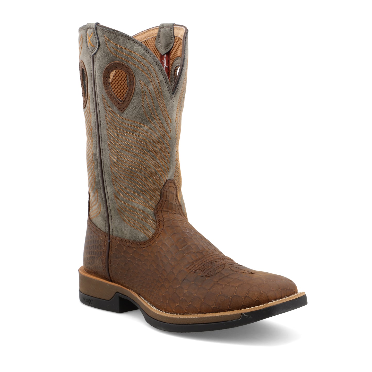 TWISTED X - 11" TECH X BOOT - BROWN & GREY - MXW0003