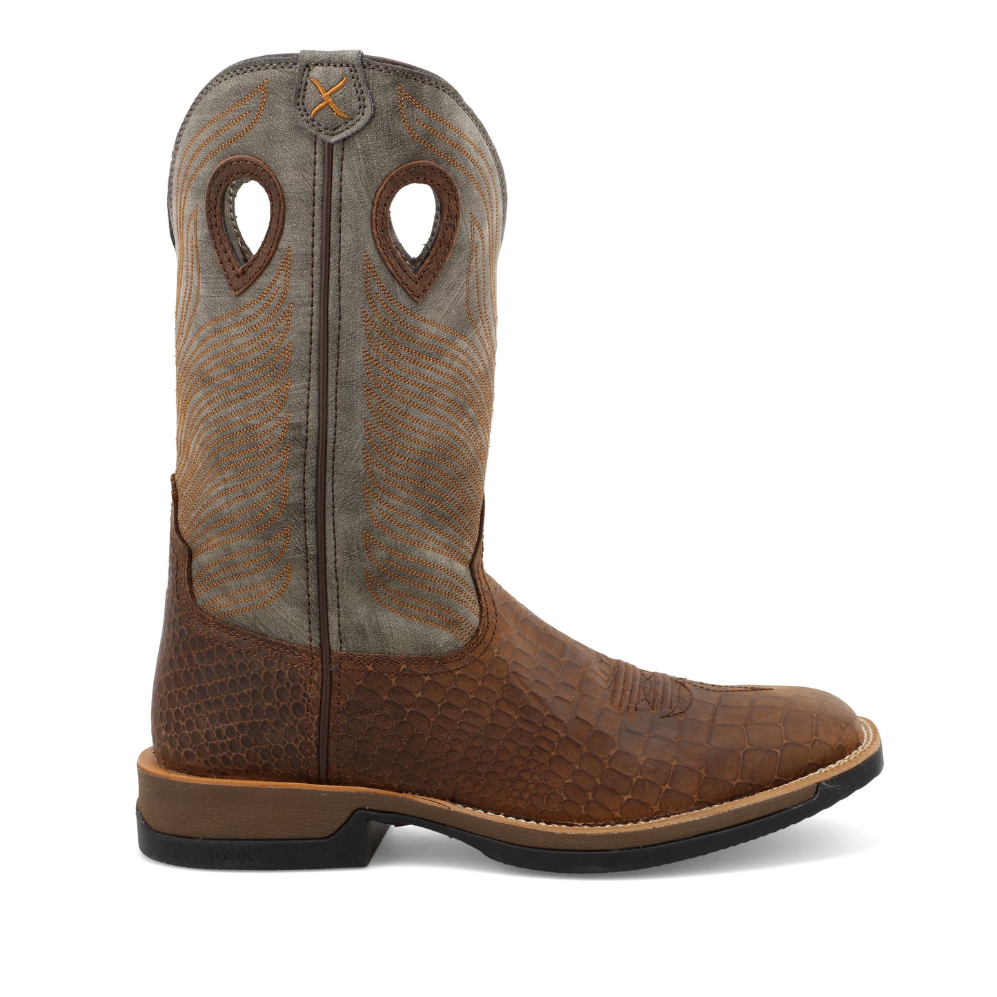 TWISTED X - 11" TECH X BOOT - BROWN & GREY - MXW0003