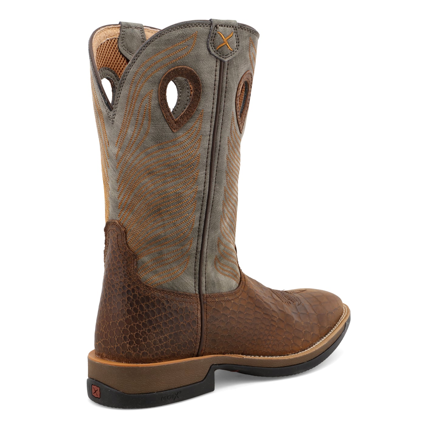 TWISTED X - 11" TECH X BOOT - BROWN & GREY - MXW0003