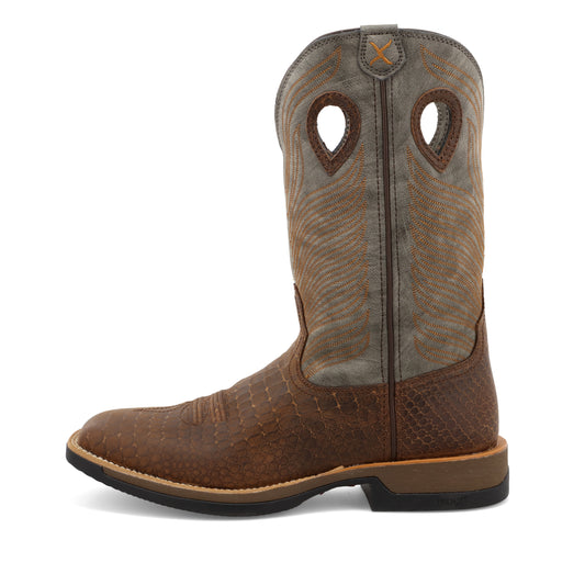 TWISTED X - 11" TECH X BOOT - BROWN & GREY - MXW0003