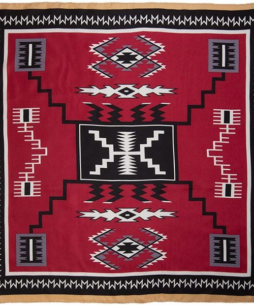 WYOMING TRADERS - SILK WILD RAG - AZTEC